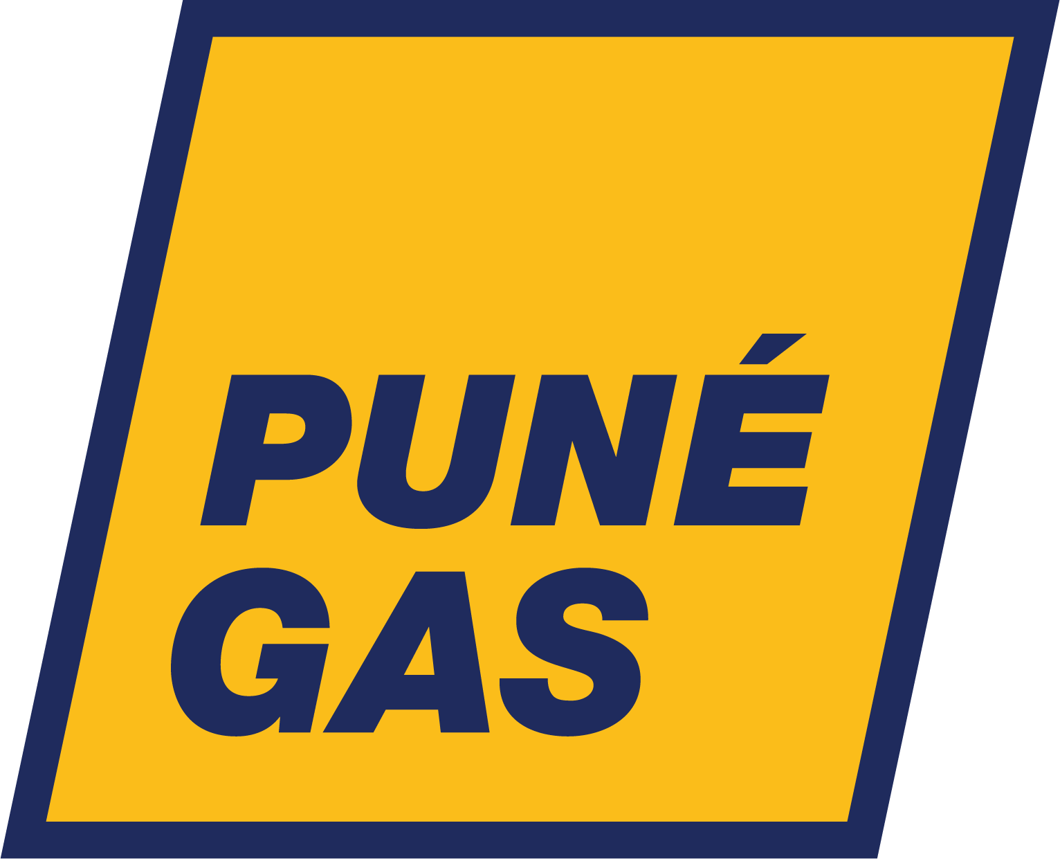 Pune Gas_logo_blue on yellow