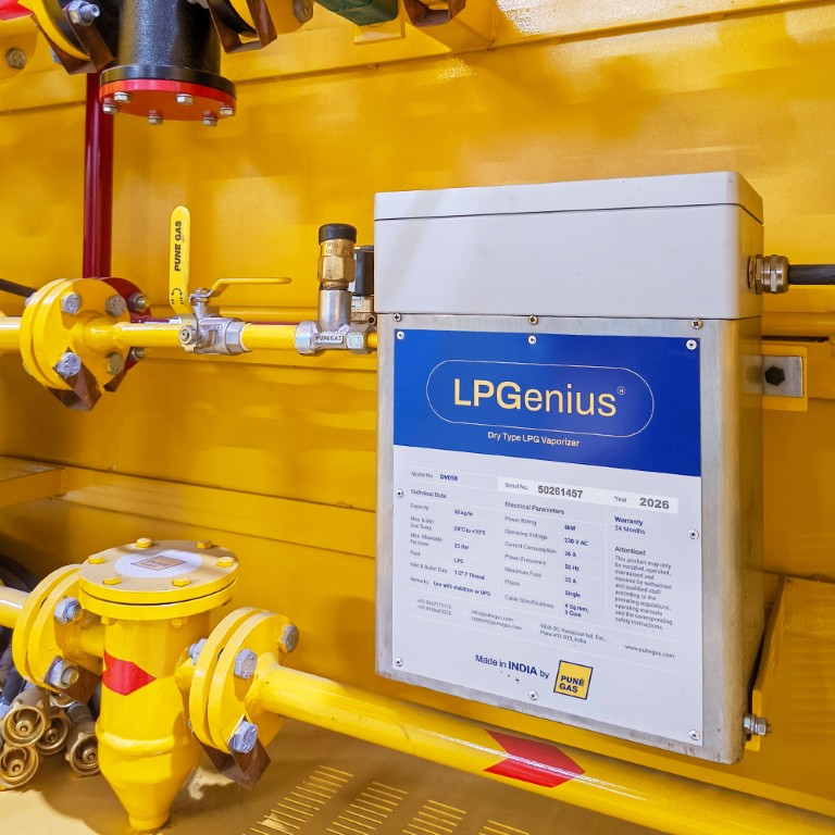 LPG Dry-Type Vaporizer by Pune Gas